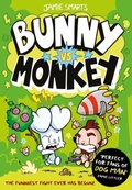 Cover: Bunny vs Monkey (a Phoenix Comic Book, from the multi-million-selling creative genius Jamie Smart) - DFB Phoenix