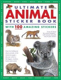 Enlarge image Cover: Ultimate Animal Sticker Book with 100 amazing stickers - Armadillo Books