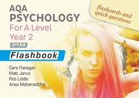 Abbildung von: AQA Psychology for A Level Year 2 Flashbook: 2nd Edition - Illuminate Publishing