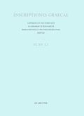 Cover: Inscriptiones Amathuntis, Curii, Marii - De Gruyter