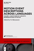 Cover: Case Studies of Linguistic Representations of Motion - De Gruyter Mouton