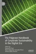 Cover: The Palgrave Handbook of Corporate Sustainability in the Digital Era - Palgrave Macmillan