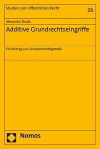 Abbildung von: Additive Grundrechtseingriffe - Nomos