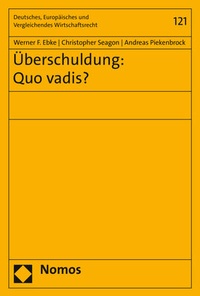 Abbildung von: Überschuldung: Quo vadis? - Nomos