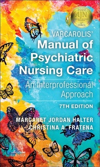 Abbildung von: Varcarolis' Manual of Psychiatric Nursing Care - Saunders