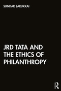Cover: JRD Tata and the Ethics of Philanthropy - Routledge India