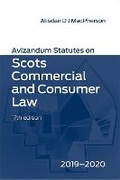 Cover: Avizandum Statutes on Scots Commercial & Consumer Law - Edinburgh University Press