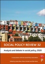 Cover: Social Policy Review 32 - Policy Press