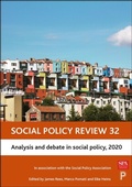 Cover: Social Policy Review 32 - Policy Press
