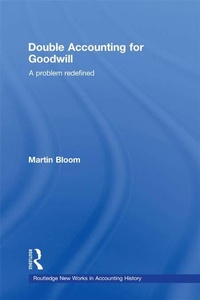 Enlarge image Cover: Double Accounting for Goodwill - Routledge