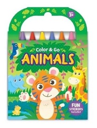 Enlarge image Cover: Color & Go: Animals - Kidsbooks Publishing