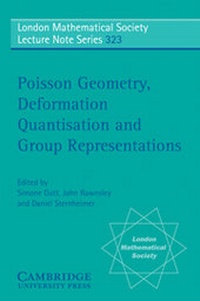 Abbildung von: Poisson Geometry, Deformation Quantisation and Group Representations - Cambridge University Press