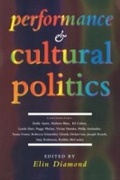 Cover: Performance and Cultural Politics - Routledge
