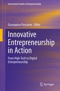 Cover: Innovative Entrepreneurship in Action - Springer