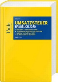 Abbildung von: Umsatzsteuer-Handbuch 2020 - Linde