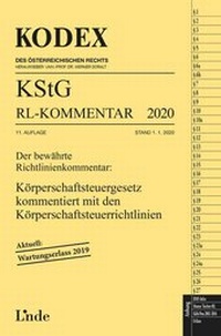 Abbildung von: KODEX KStG Richtlinien-Kommentar 2020 - Linde
