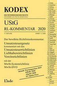 Abbildung von: KODEX UStG-Richtlinien-Kommentar 2020 - Linde