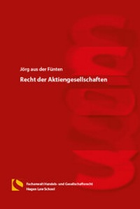 Abbildung von: Recht der Aktiengesellschaften - Hagener Wissenschaftsverlag