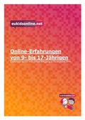 Cover: Online-Erfahrungen von 9- bis 17-J&auml;hrigen. - Hans-Bredow-Institut