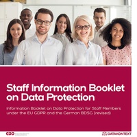 Abbildung von: Mitarbeiterinformation Datenschutz, engl. BDSG - Datakontext