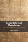 Cover: Kant's Reform of Metaphysics - Cambridge University Press