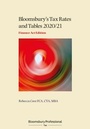Cover: Tax Rates and Tables 2020/21: Finance Act Edition - Bloomsbury Professional