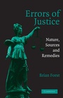 Cover: Errors of Justice - Cambridge University Press