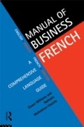 Cover: Manual of Business French - Routledge