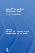 Cover: World Yearbook of Education 1984 - Routledge