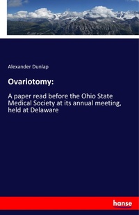 Enlarge image Cover: Ovariotomy - Hansebooks