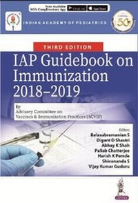 Enlarge image Cover: IAP Guidebook on Immunization 2018-2019 - Jaypee Brothers Medical Publishers