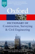 Cover: A Dictionary of Construction, Surveying, and Civil Engineering - OUP eBook