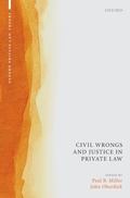 Cover: Civil Wrongs and Justice in Private Law - OUP eBook