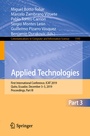 Cover: Applied Technologies - Springer