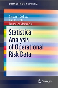 Enlarge image Cover: Statistical Analysis of Operational Risk Data - Springer