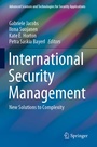Cover: International Security Management - Springer