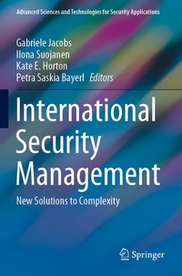 Enlarge image Cover: International Security Management - Springer
