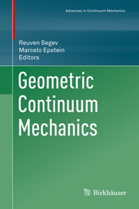 Abbildung von: Geometric Continuum Mechanics - Birkhäuser