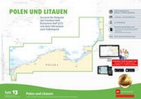 Abbildung von: Sportbootkarten Satz 13: Polen und Litauen (Ausgabe 2020/2021) - Delius Klasing