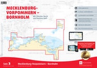 Abbildung von: Sportbootkarten Satz 2: Mecklenburg-Vorpommern - Bornholm (Ausgabe 2020) - Delius Klasing