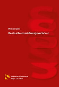 Abbildung von: Das Insolvenzeröffnungsverfahren - Hagener Wissenschaftsverlag