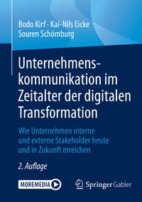 Abbildung von: Unternehmenskommunikation im Zeitalter der digitalen Transformation - Springer Gabler