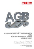 Cover: Allgemeine Gesch&auml;ftsbedingungen (AGB) f&uuml;r den Warenvertrieb in Webshops B2C - Service-GmbH der Wirtschaftskammer &Ouml;sterreich