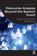 Cover: Discourse Analysis Beyond the Speech Event - Routledge