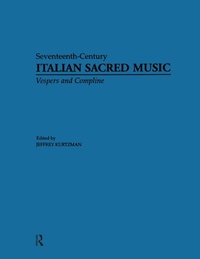 Abbildung von: Vesper and Compline Music for Multiple Choirs - Routledge