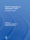 Cover: World Yearbook of Education 1970 - Routledge