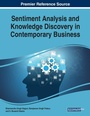 Cover: Sentiment Analysis and Knowledge Discovery in Contemporary Business - IGI Global