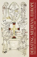 Cover: Debating Medieval Europe - Manchester University Press