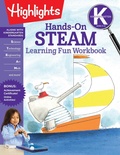 Cover: Kindergarten Hands-On STEAM Learning Fun Workbook - Boyds Mills Press