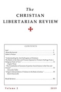 Cover: Christian Libertarian Review - Libertarian Christian Institute Press